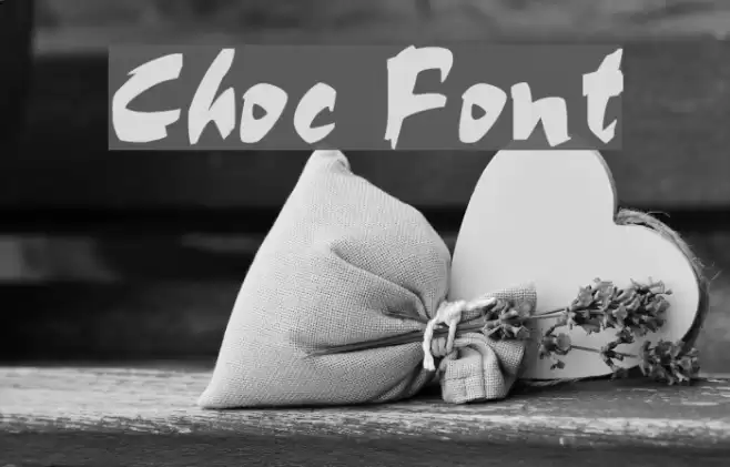 Choc フォント examples