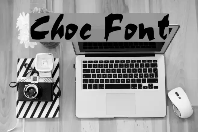 Choc フォント examples