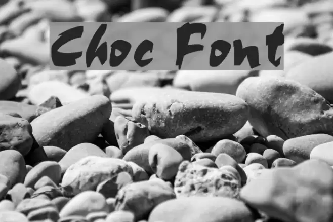 Choc フォント examples