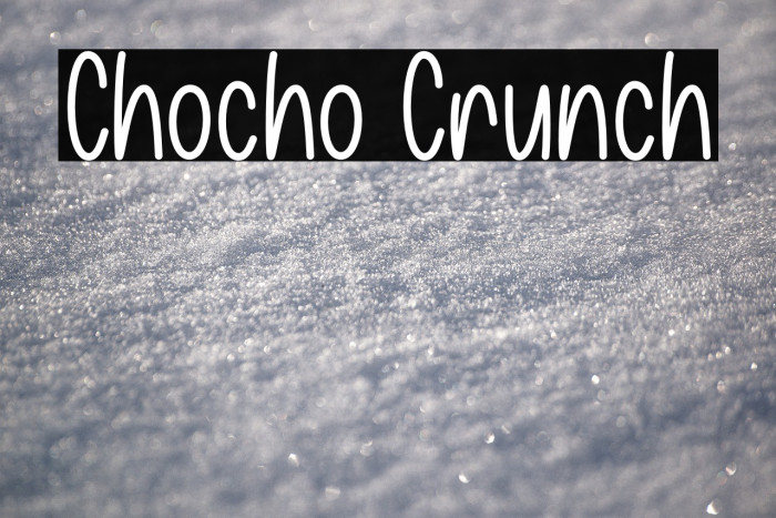 Chocho Crunch Example 3