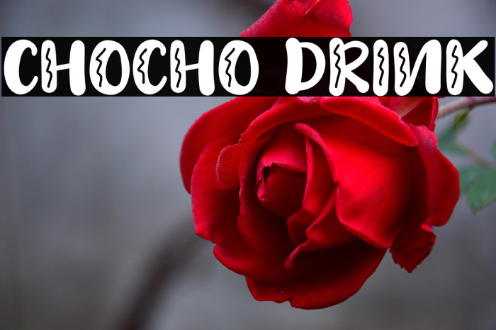Chocho Drink Example 3