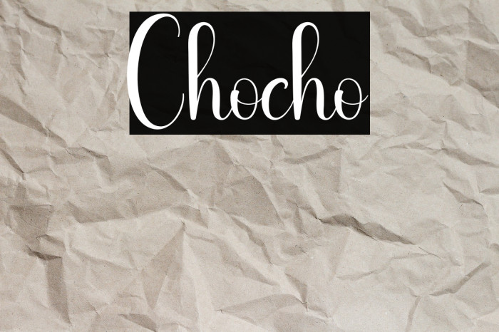 Chocho Example 1