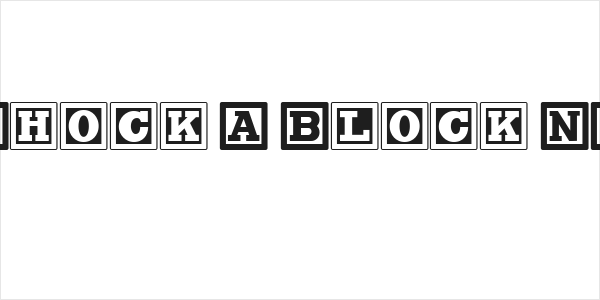 Chock A Block NF Logo