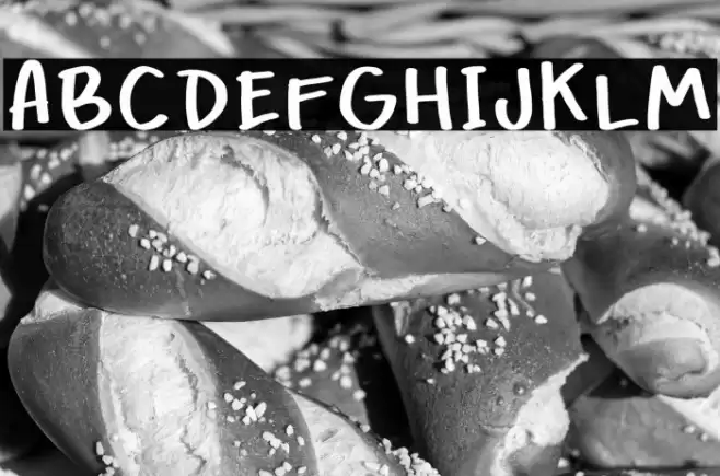 ChockyFont-Regular Font examples