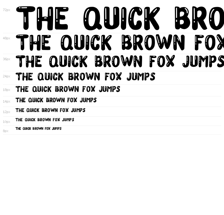 Choco Bubble Ballon Waterfall