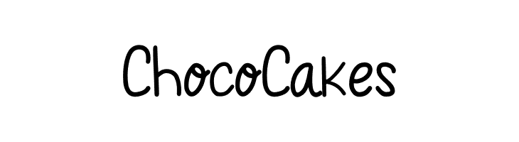 Choco Cakes  Fuentes Gratis Descargar
