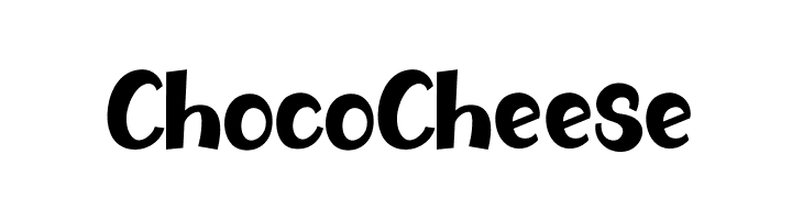 Choco Cheese  フリーフォントのダウンロード