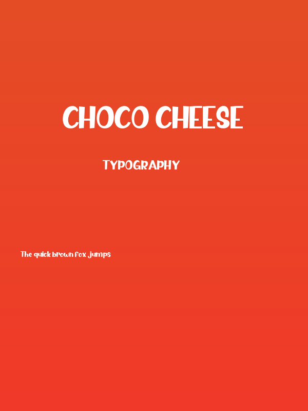 Choco Cheese Poster