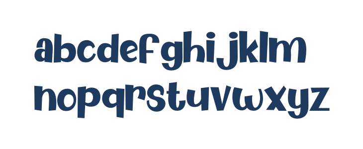 Choco Cheese Lowercase