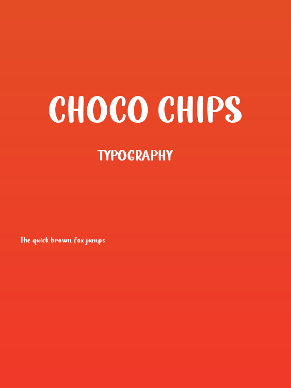 Choco Chips Poster