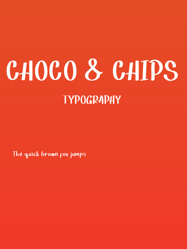 Choco & Chips Poster
