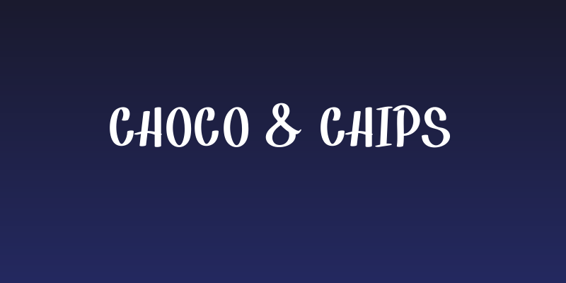 Choco & Chips Social Header