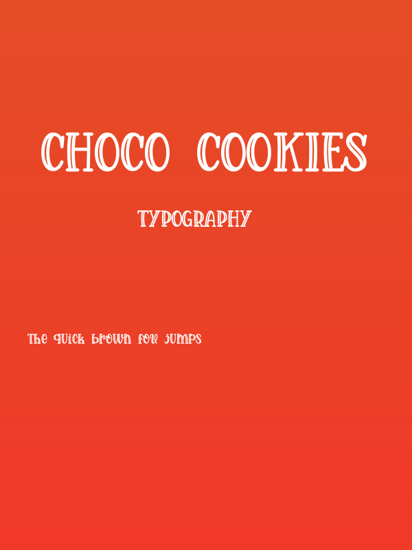Choco Cookies Poster