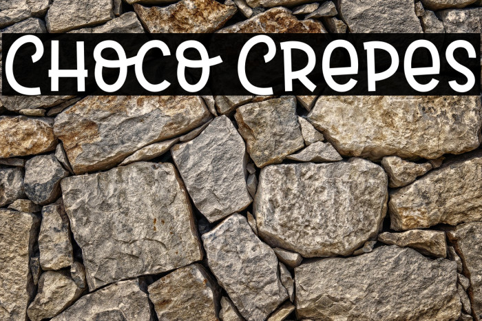 Choco Crepes Example 1