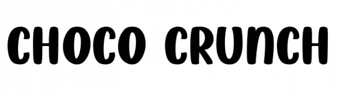 Choco Crunch  Frei Schriftart Herunterladen