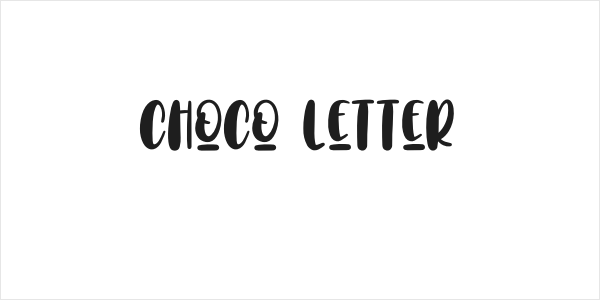 Choco Letter Logo