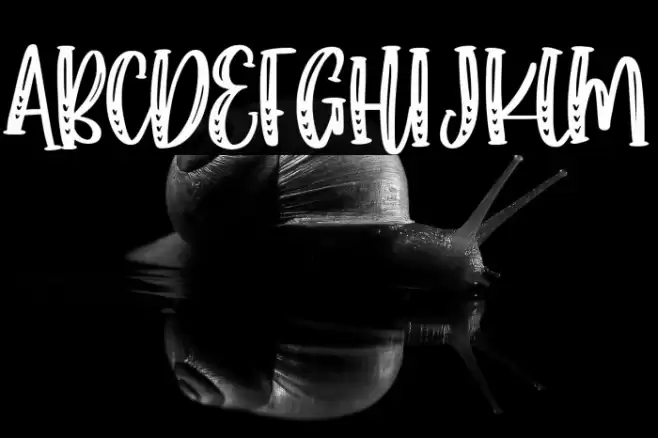 Choco Matcha Fonte examples