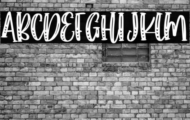 Choco Matcha Fonte examples