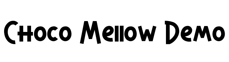 Choco Mellow Demo  नि: शुल्क फ़ॉन्ट्स डाउनलोड