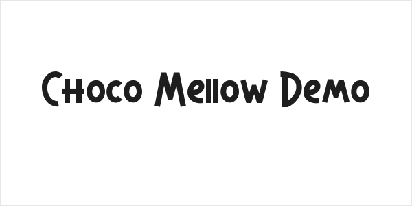 Choco Mellow Demo Logo