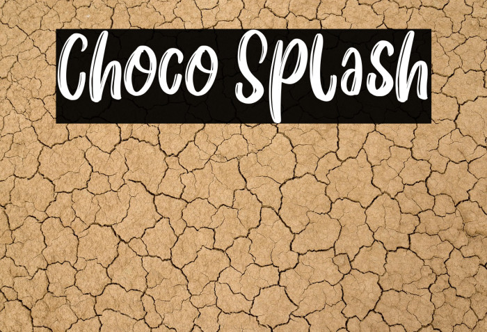 Choco Splash Example 3