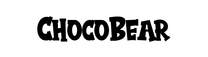 ChocoBear  フリーフォントのダウンロード