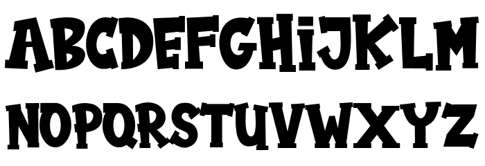 ChocoBear Font LOWERCASE