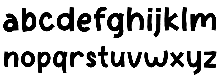 ChocoRomance-SanSerifDEMO Font LOWERCASE