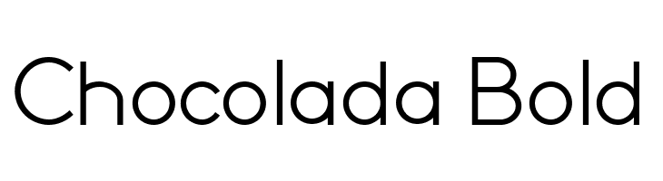Chocolada Bold  Fuentes Gratis Descargar