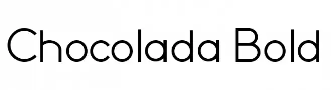 Chocolada Bold  Скачать бесплатные шрифты