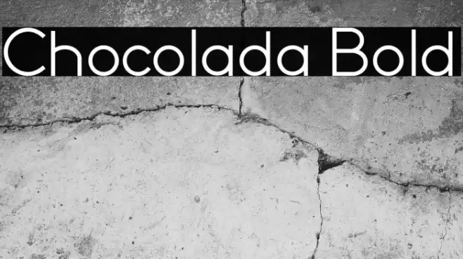 Chocolada Bold Font examples