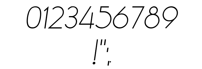 Chocolada Italic Font OTHER CHARS