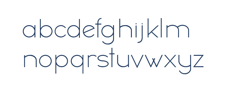 Chocolada Regular Lowercase