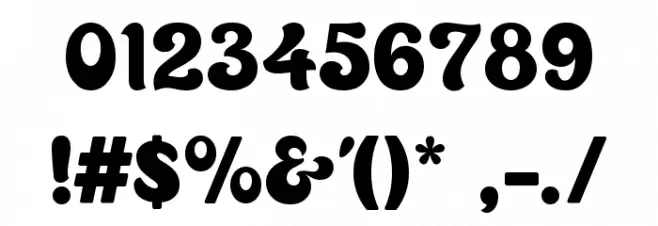 Chocoladine Demo Font OTHER CHARS