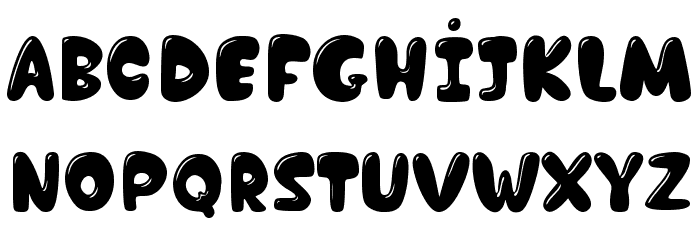 Chocolate Bar Demo Font LOWERCASE