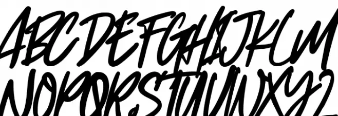 Chocolate Breads Caratteri MAIUSCOLE