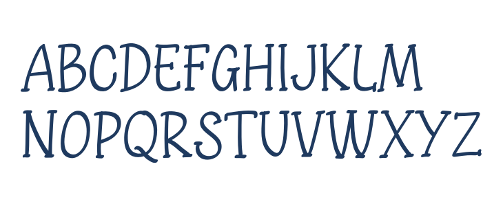 Chocolate Burn Uppercase