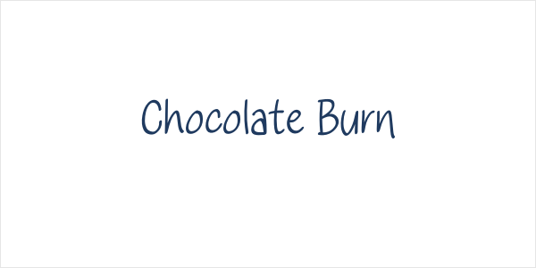 Chocolate Burn Logo