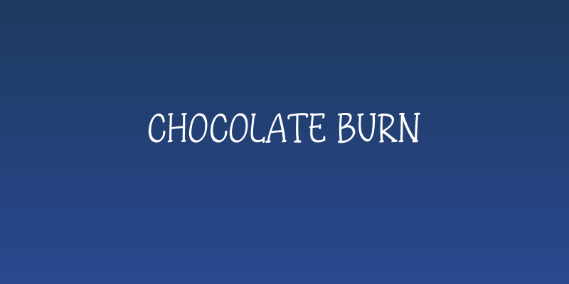 Chocolate Burn Social Header