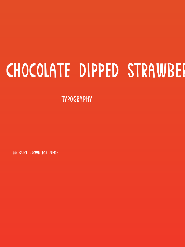 Chocolate Dipped Strawberry Poster