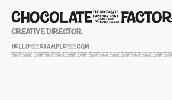 Chocolate-Factory Business Card