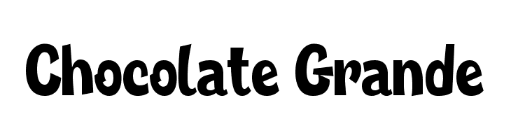 Chocolate Grande  免费字体下载