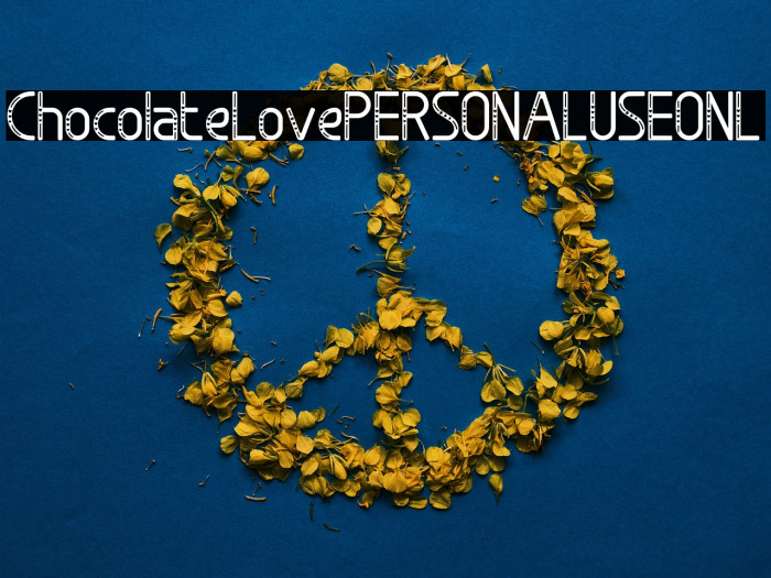 Chocolate Love PERSONAL USE ONL Example 1