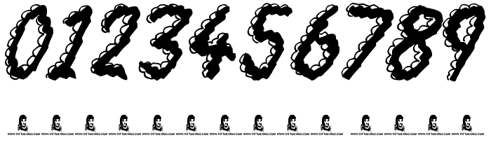 Chocolate Smoothie Font OTHER CHARS
