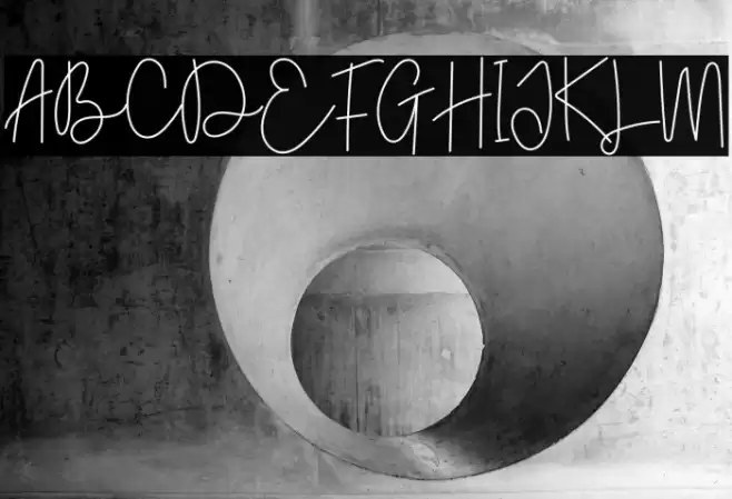 Chocolate Spaghetti Font examples