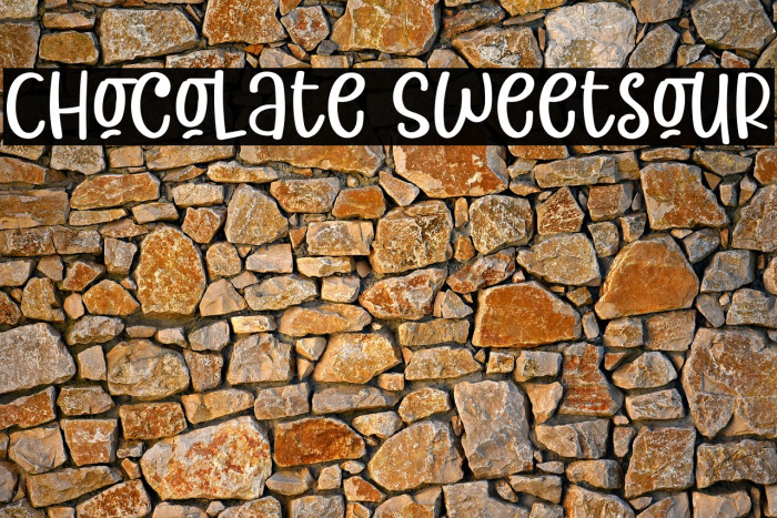 Chocolate Sweetsour Example 1