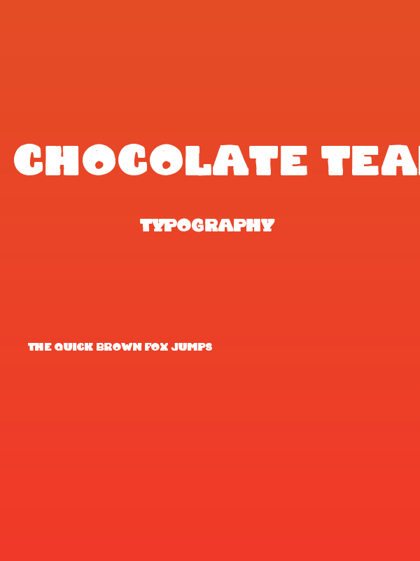 Chocolate Team Poster