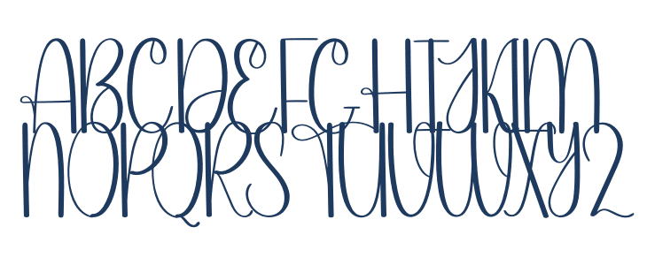 Chocolate Valentine Uppercase