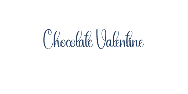 Chocolate Valentine Logo