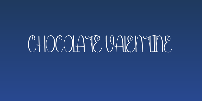 Chocolate Valentine Social Header